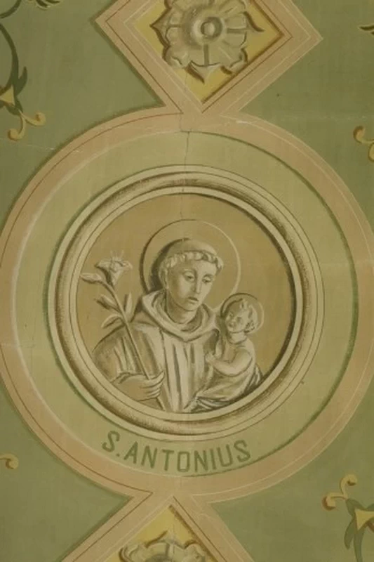 Pietro - Dipinto murale di Sant'Antonio